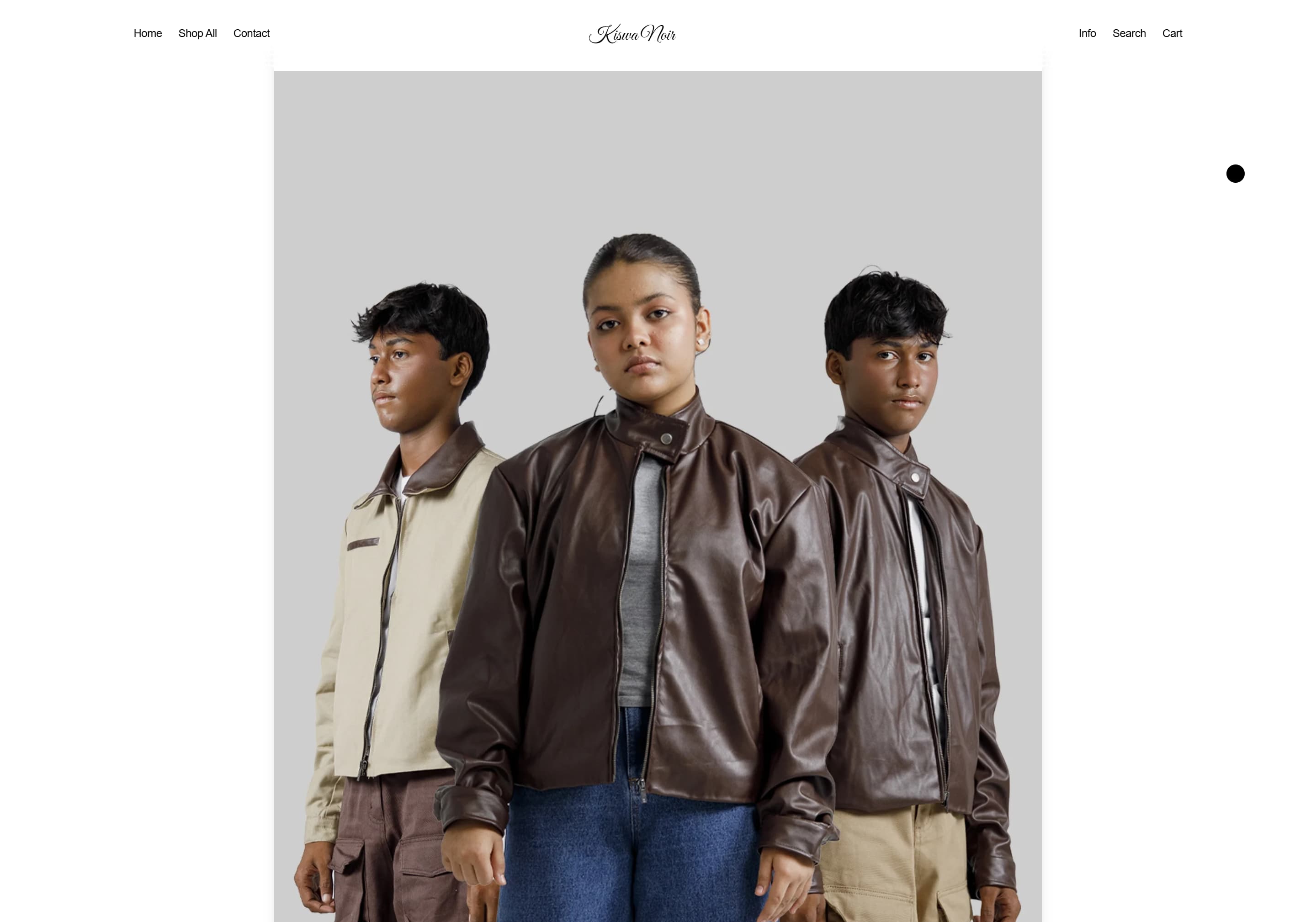 Branding & website development for Kiswa Noire