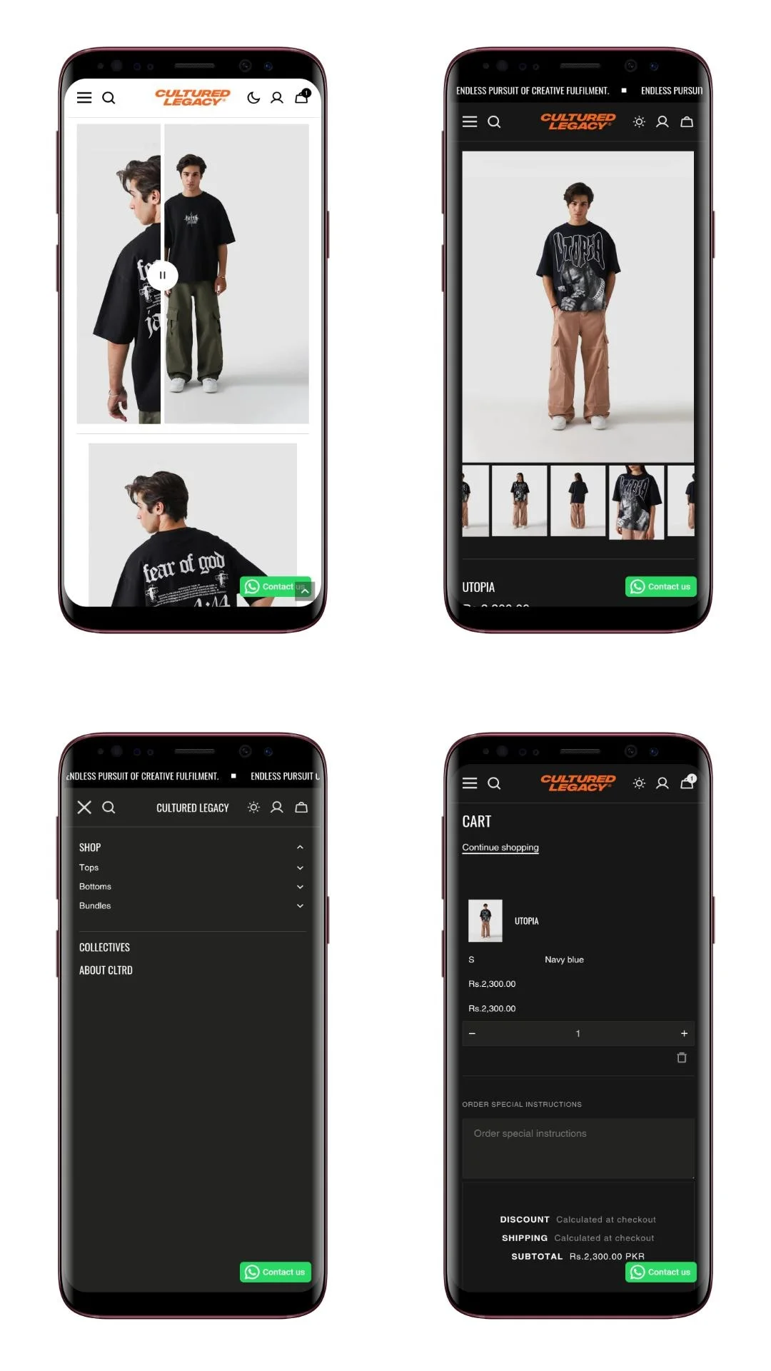 Website Development for Cultured Legacy - Image 2