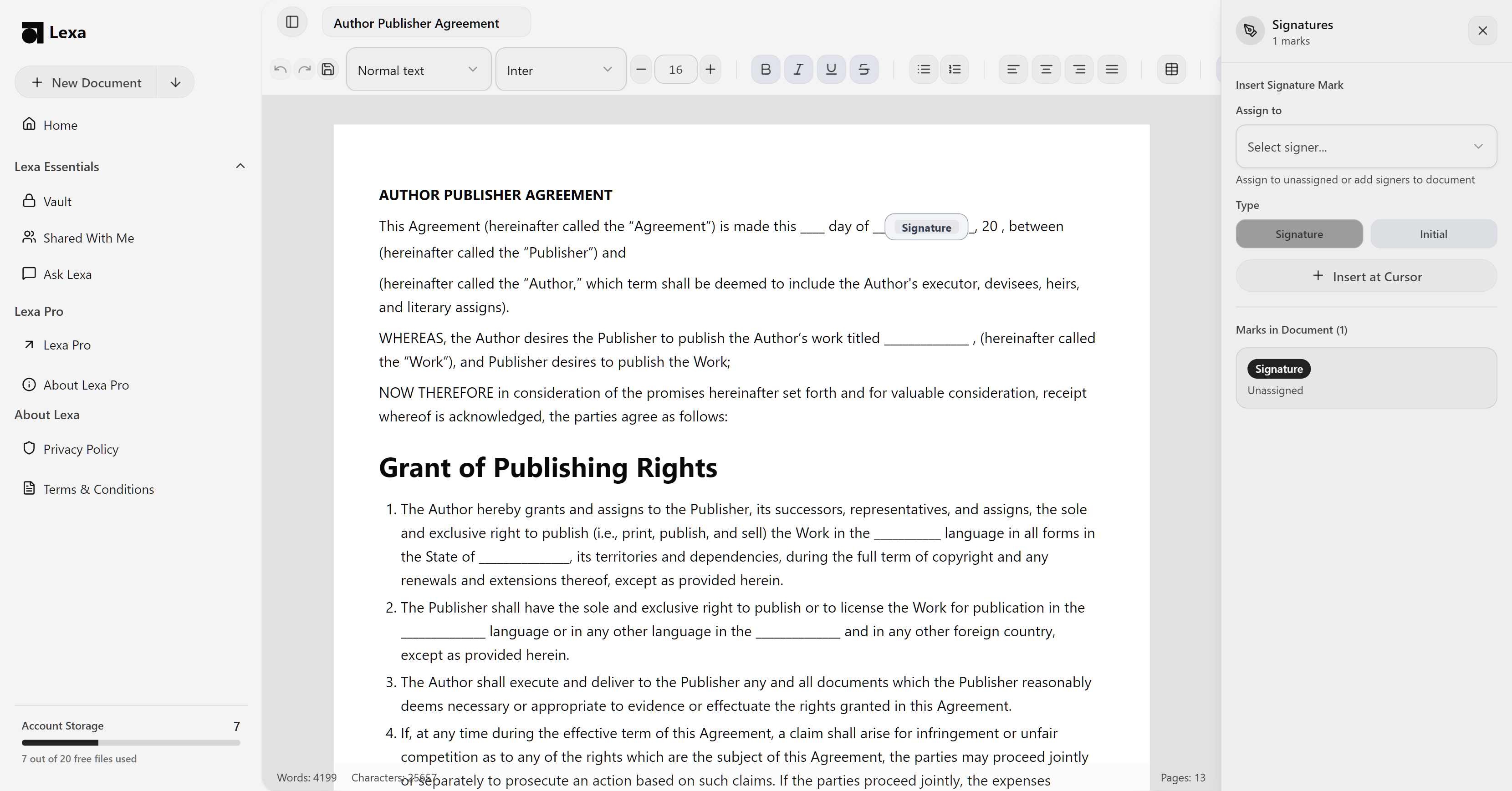 AI Legal Assistant Platform Development for Lexa - Image 3
