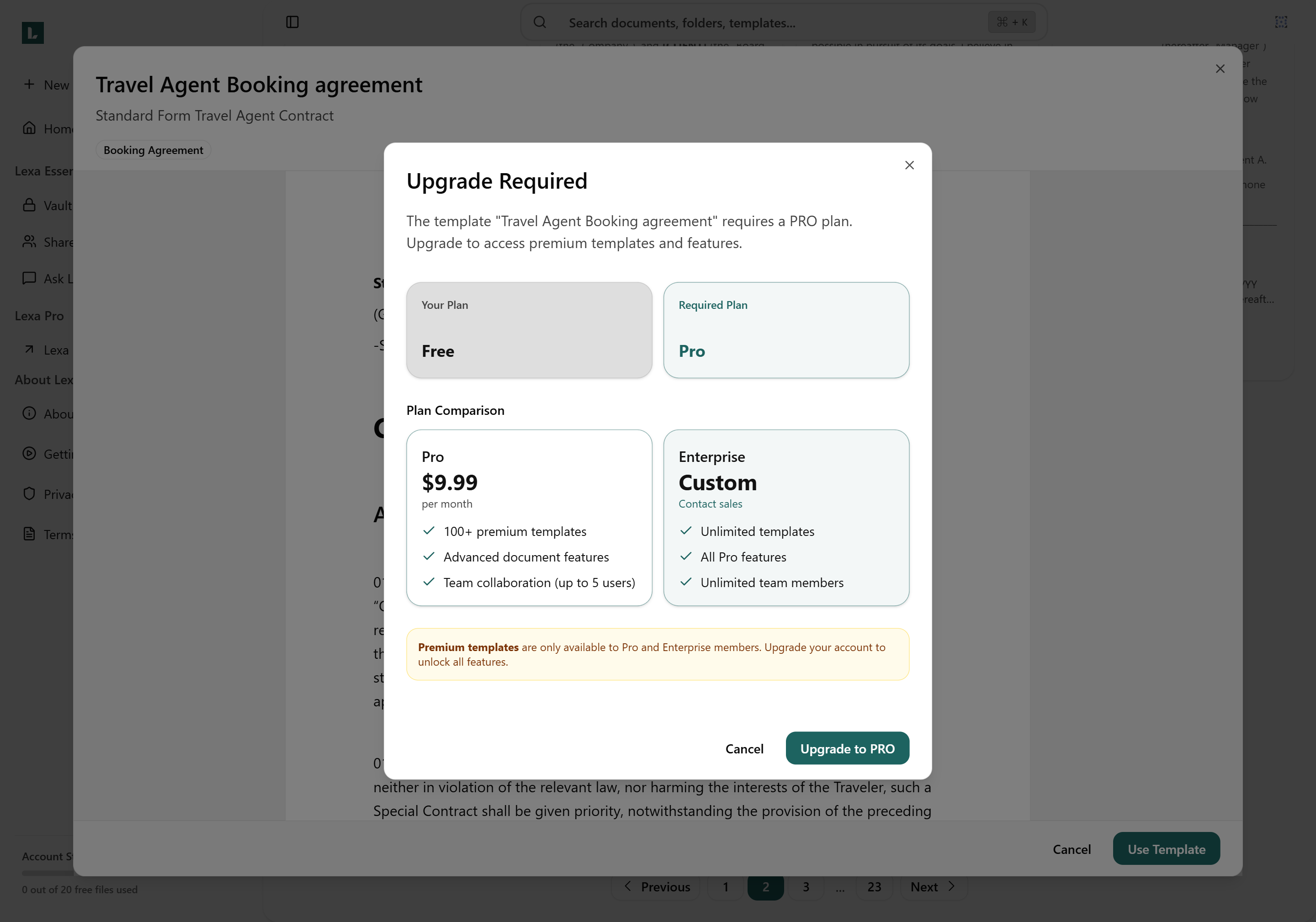 AI Legal Assistant Platform Development for Lexa - Image 7